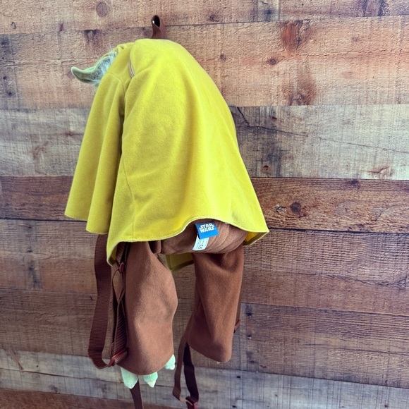 Star Wars Disney Rare Yoda Backpack Plush Lucas Film Jedi Master 24 Inches - Picture 5 of 8